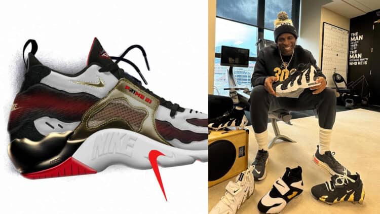 First Look At Deion Sanders' 2024 Nike Air Diamond Turf Hybrid