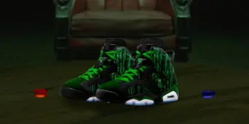 Step Into The Simulation: The Matrix Nike Air Jordan 6 Sneakers