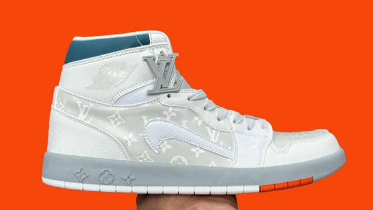 Nike Air Jordan 1 Mid & Low “Louis Vuitton” Sneakers Are Amazing