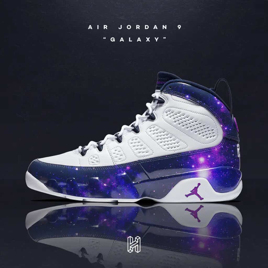 Nike Air Jordan 9 “Galaxy” Concept