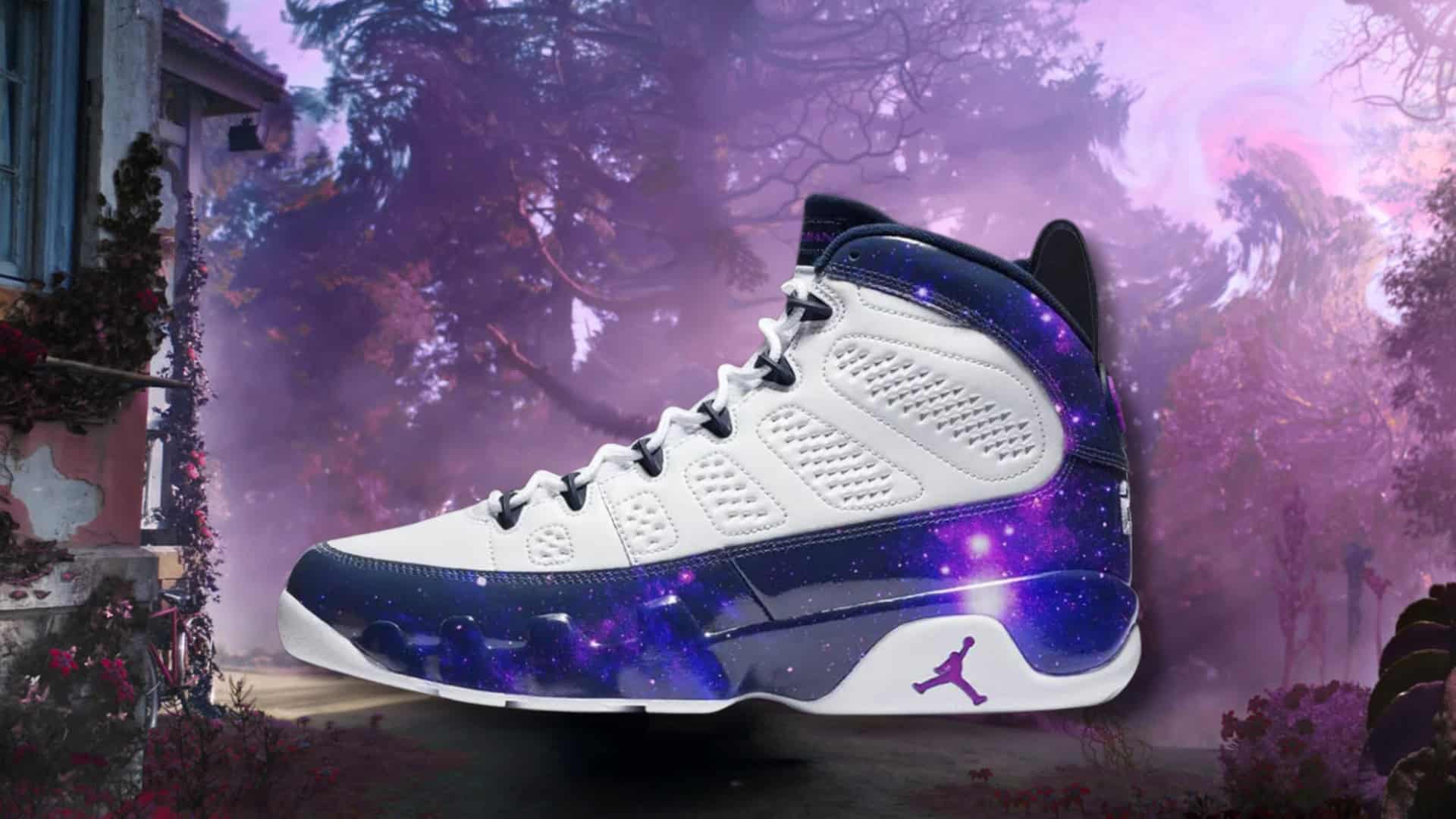 Nike Air Jordan 9 “Galaxy” Sneakers Are Out Of This World
