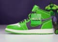 Custom Nike Jordan 1 “Hulk” Sneakers