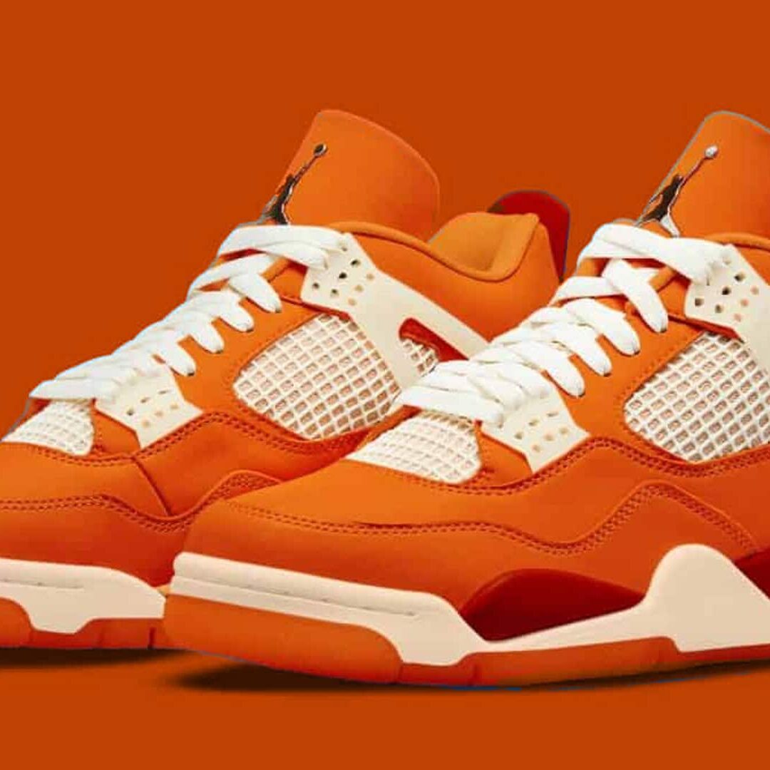シューズ(男性用) AIR JORDAN 4 RETRO OG SP FIREWOOD Nigel Sylvester x Air Jordan 4 Firewood Orange HF4340-800