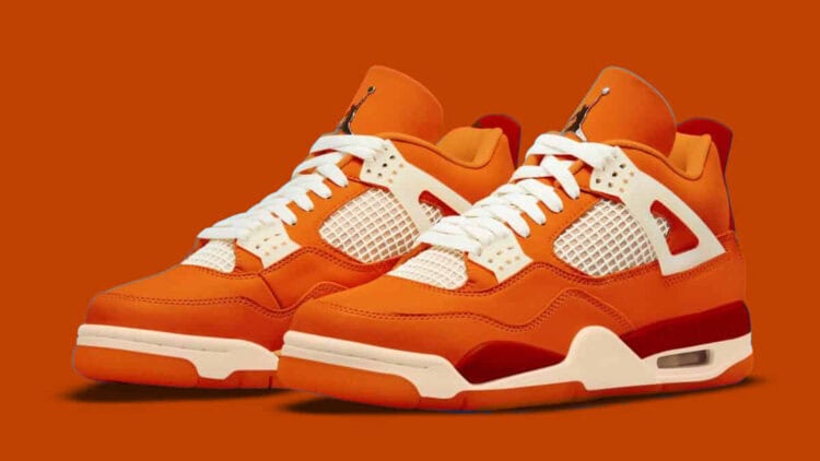 The Air Jordan 4 Retro OG SP "Firewood Orange" Is Hot