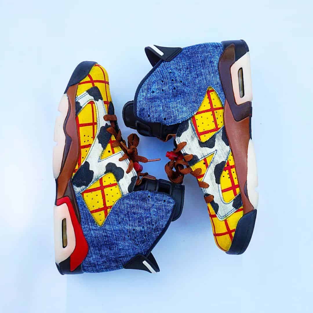 Toy Story x Air Jordan 6 "Woody"