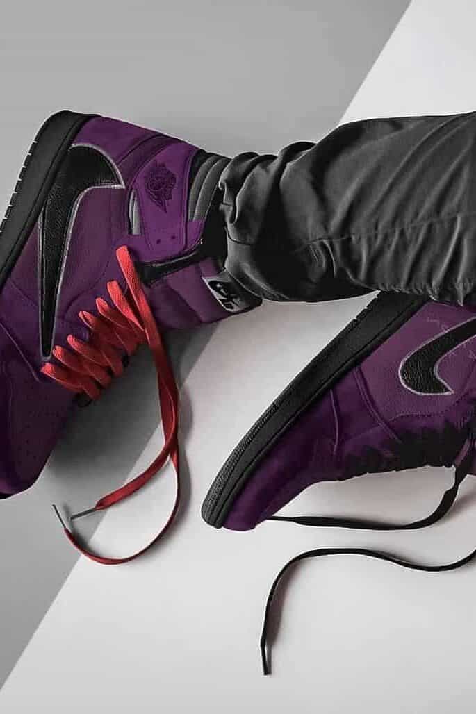 Travis Scott Air Jordan 1 High “Purple”