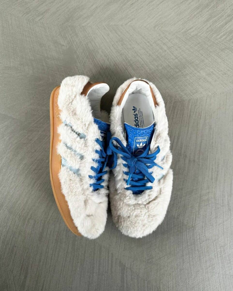 These Faux Fur Adidas Gazelle Sneakers Deserve Your Immediate Attention