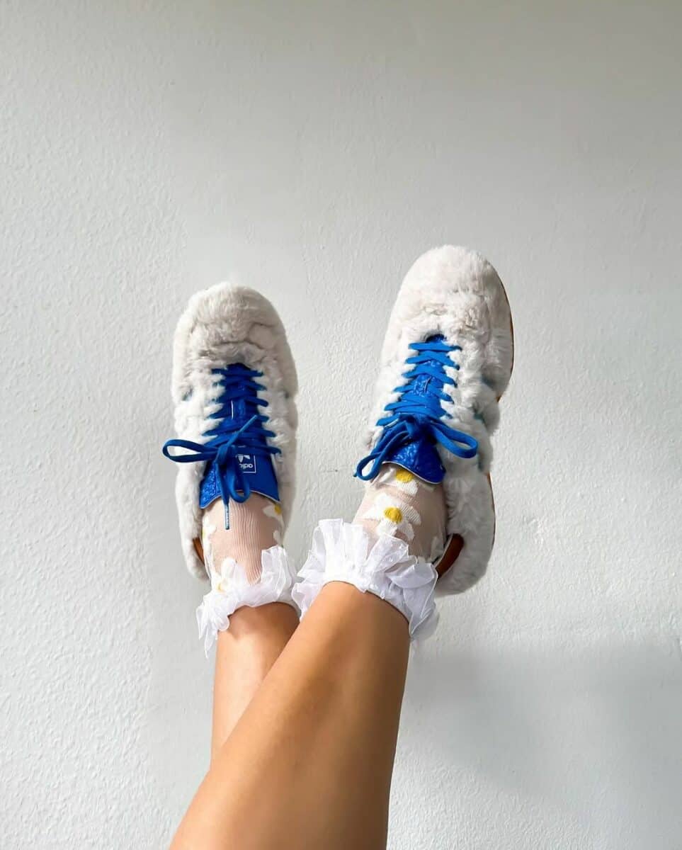 These Faux Fur Adidas Gazelle Sneakers Deserve Your Immediate Attention