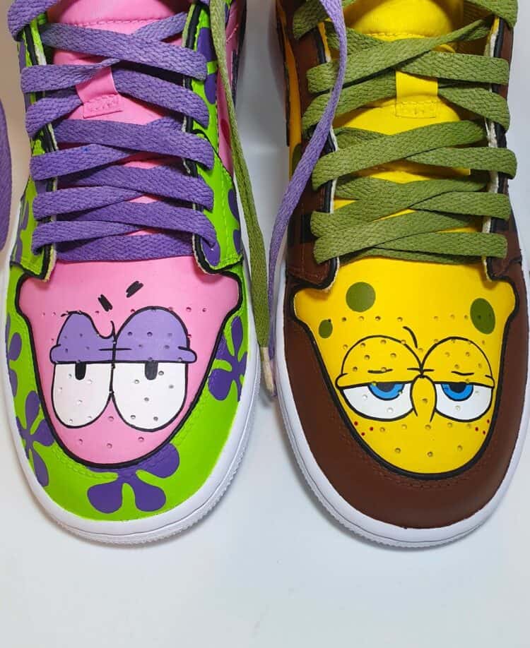 spongebob jordan 1s