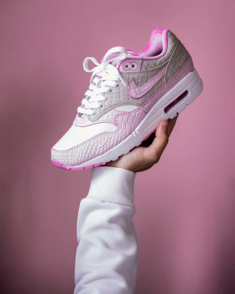 Air Max 1 "Pink Croco"