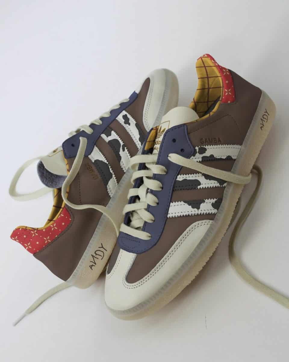 Toy Story Adidas Samba Woody Sneakers