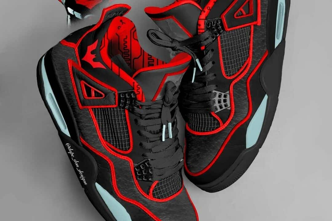 Batman Beyond x Jordan 4