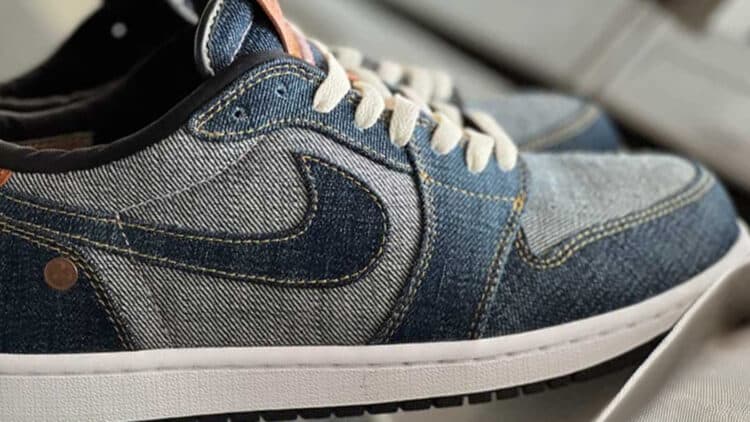 Air Jordan 1 Low "Monotaro Denim" Sneakers