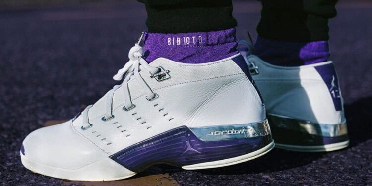 Air Jordan 17 Low "Kings Home" Mike Bibby PE Is Beautiful In Purple