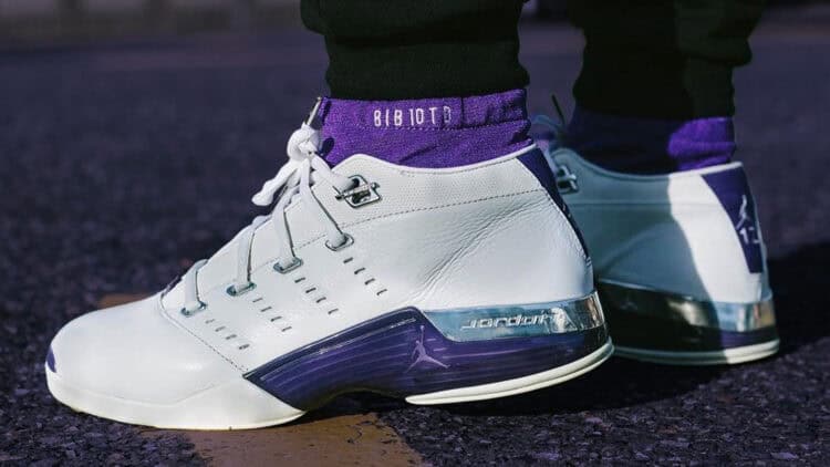 Air Jordan 17 Low "Kings Home" Mike Bibby PE Is Beautiful In Purple