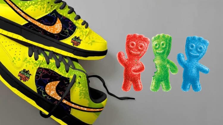 Sour Patch Kids x Nike SB Dunk Low Sneakers - Sour. Sweet. Gone.