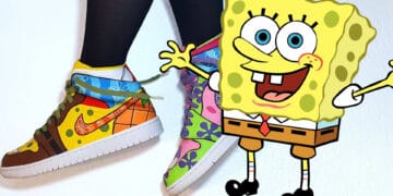 SpongeBob SquarePants With The Jordan 1