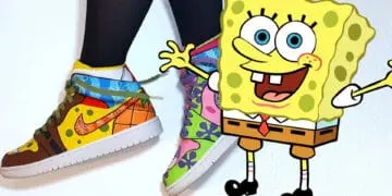 SpongeBob SquarePants With The Jordan 1