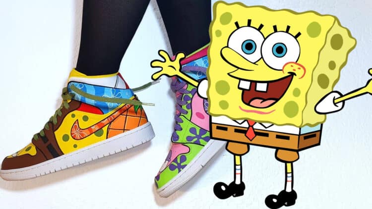 SpongeBob SquarePants With The Jordan 1