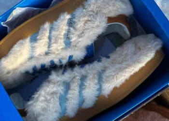 These Faux Fur Adidas Gazelle Sneakers Deserve Your Immediate Attention