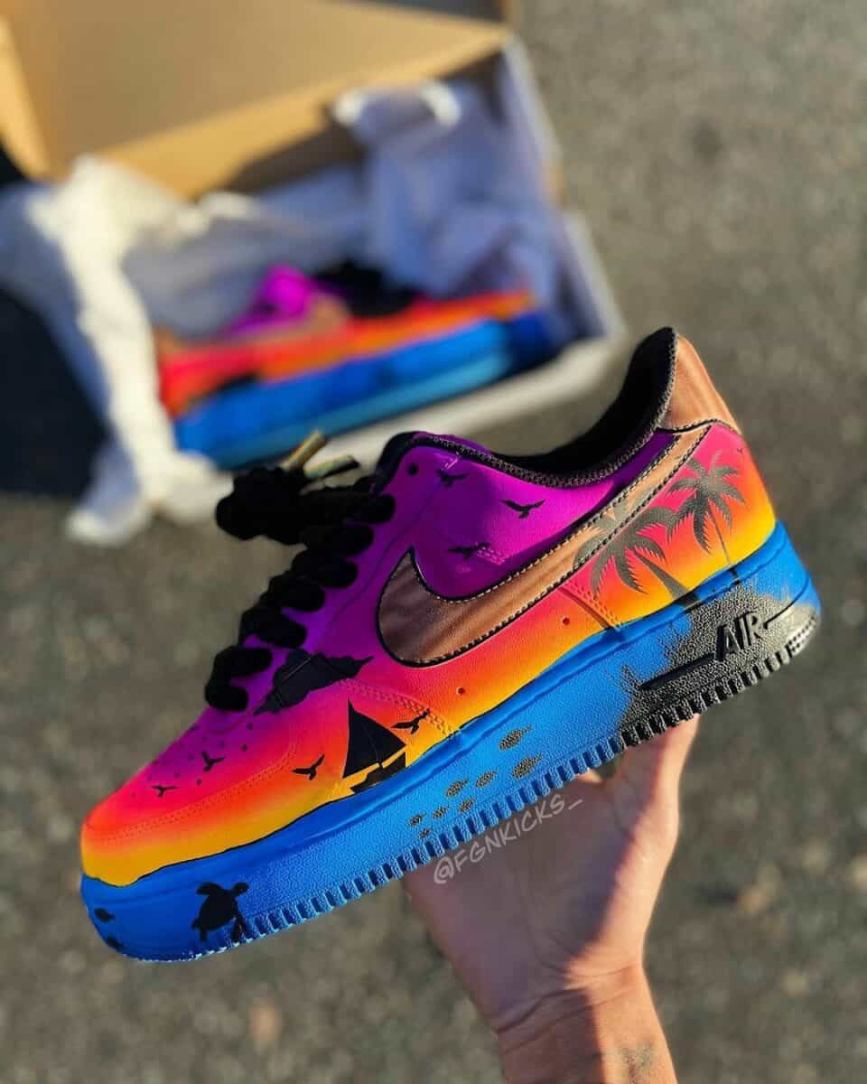 "Island Sunset" Air Force 1