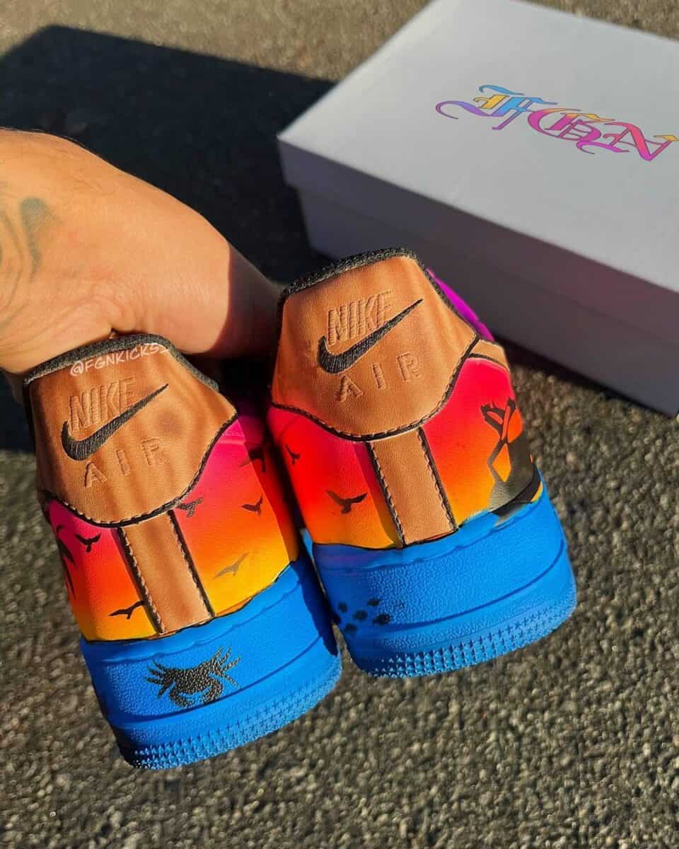 "Island Sunset" Air Force 1