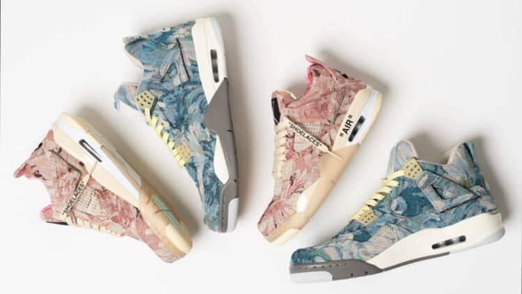 Off-White x Air Jordan 4 "Give Me My Flowers" Pack 