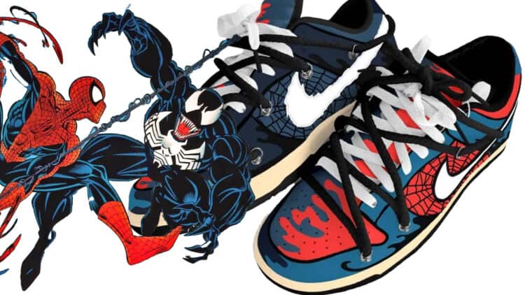 Spider-Man x Venom Nike Dunk Low