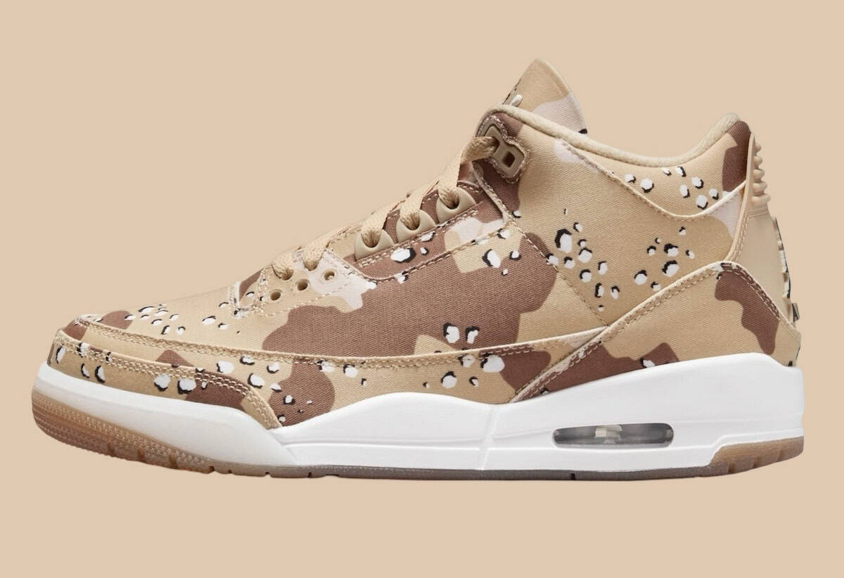 WNBA X Air Jordan 3 Desert Camo