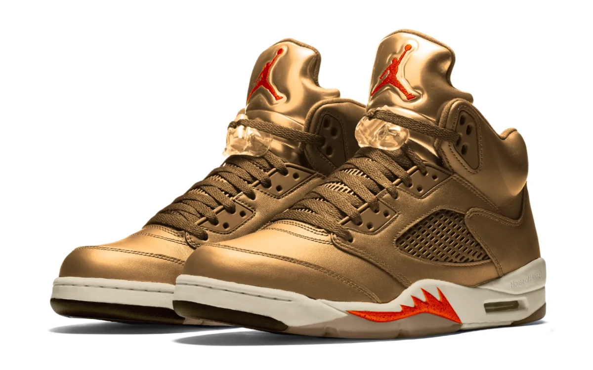 Womens-Exclusive Air Jordan 5 Metallic Gold Coming Summer 2025