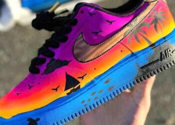 air force 1 sunset