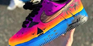 air force 1 sunset