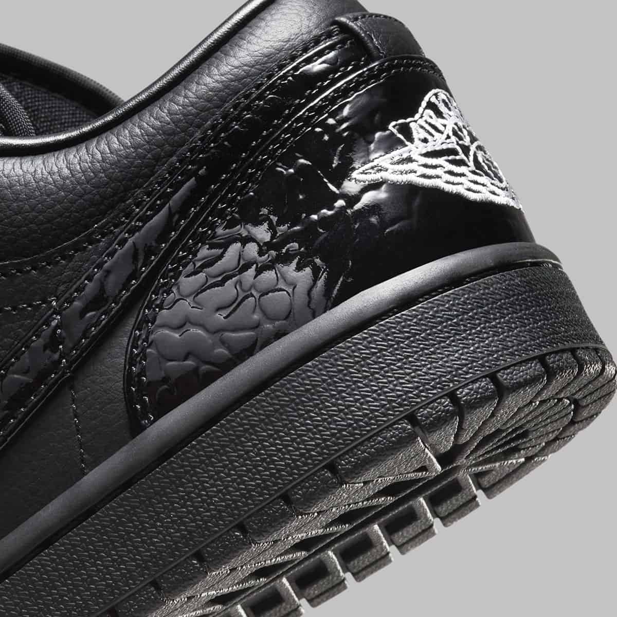 Air Jordan 1 Low “Black Croc”