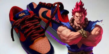 akuma street fighter nike dunk