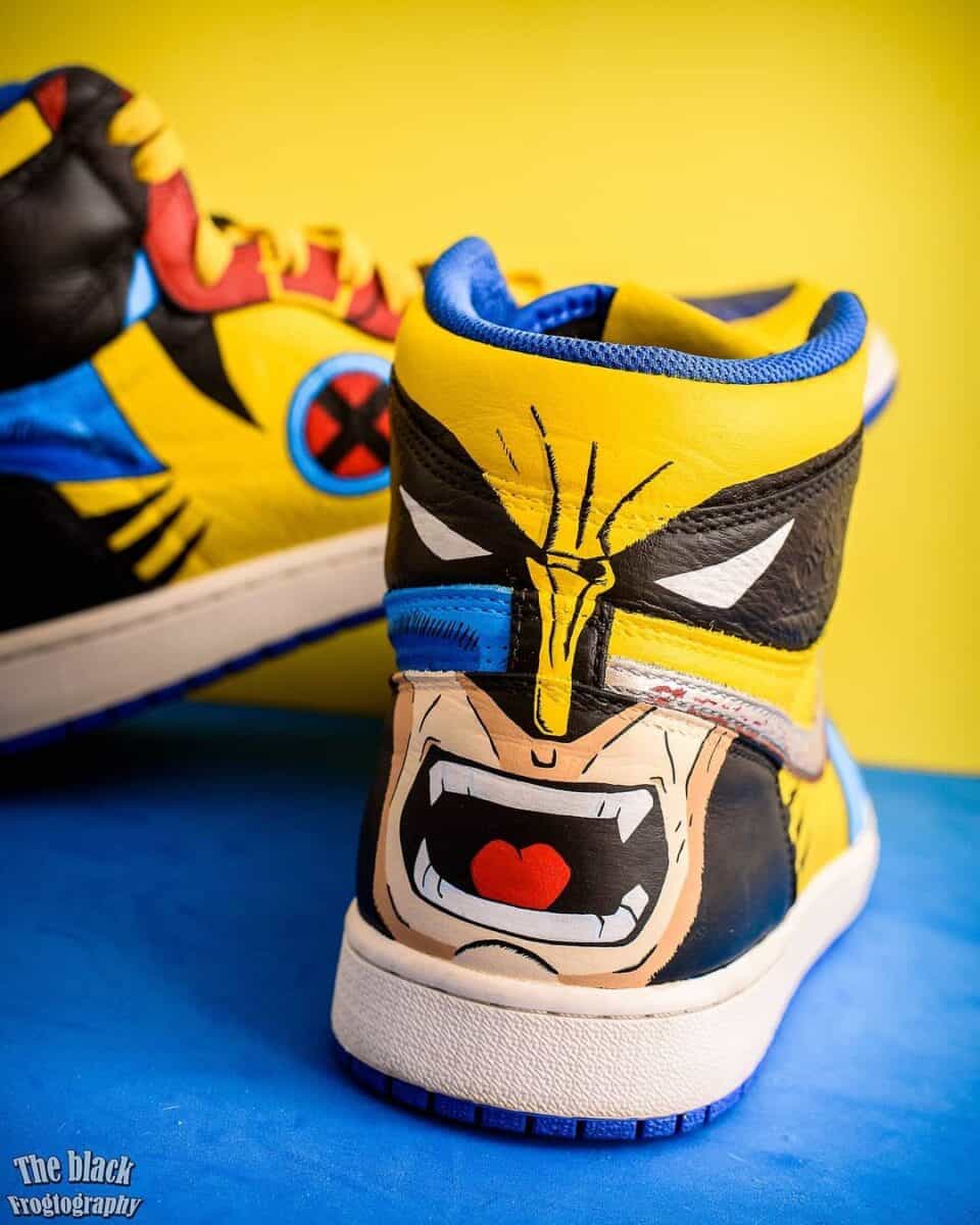 Air Jordan 1 Deadpool/Wolverine