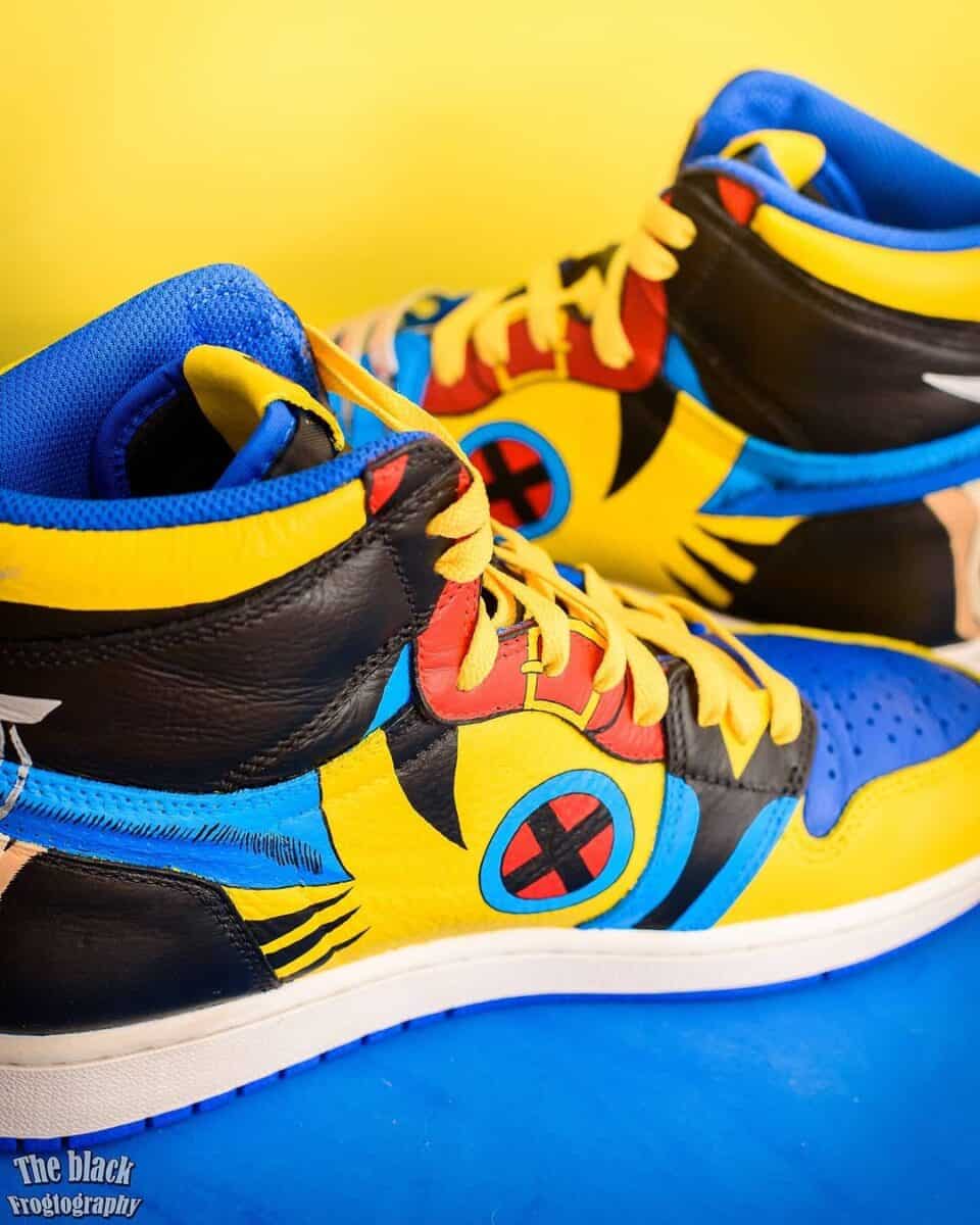 Air Jordan 1 Deadpool/Wolverine