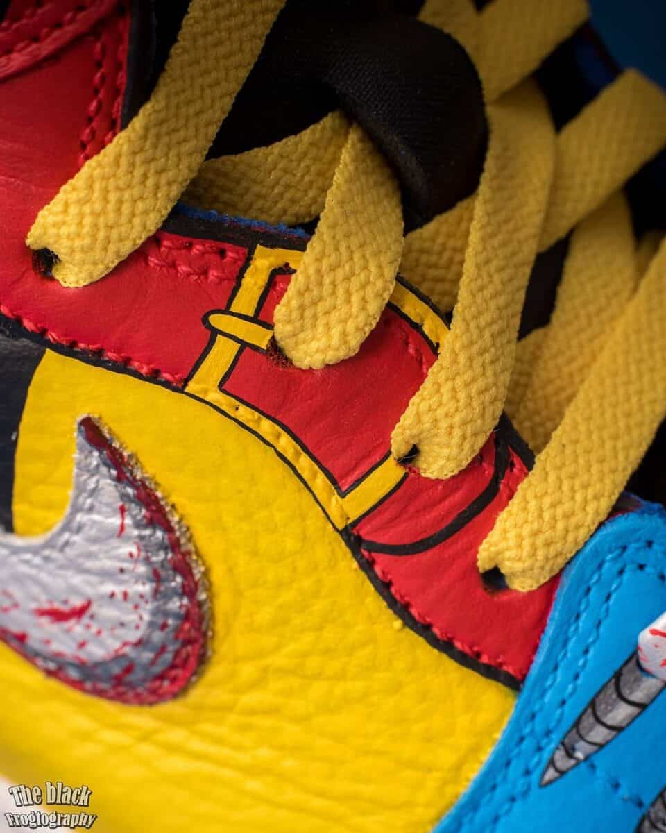 Air Jordan 1 Deadpool/Wolverine