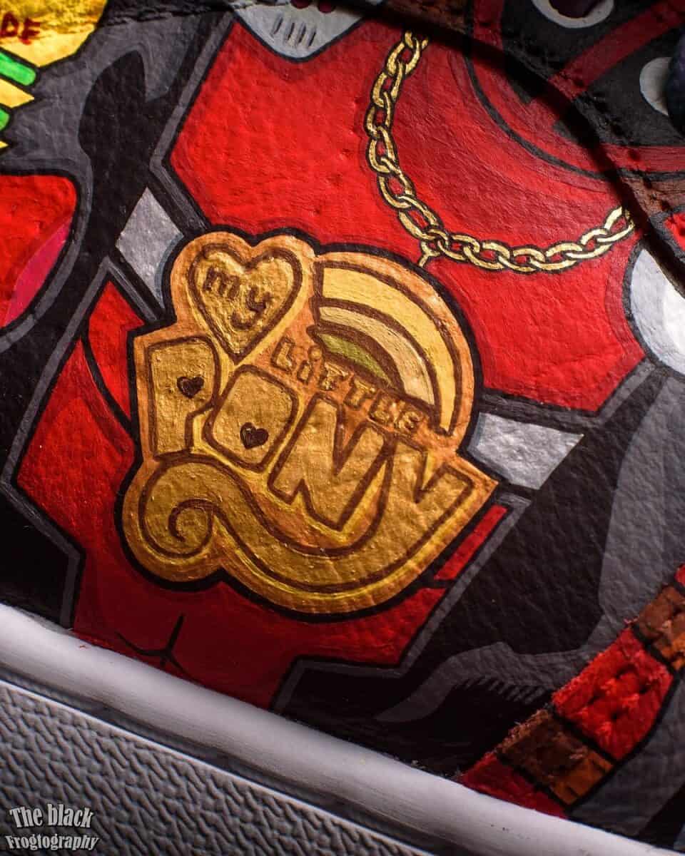 Air Jordan 1 Deadpool/Wolverine