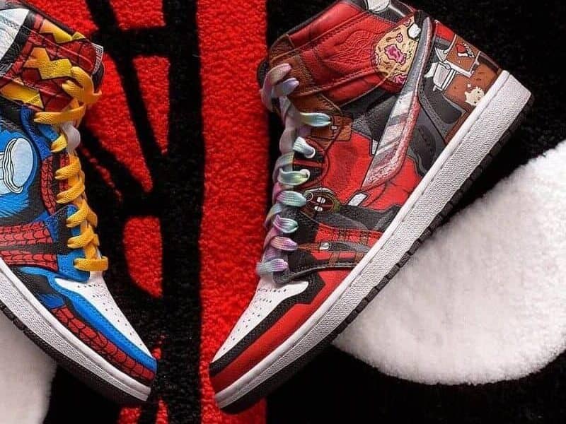 Air Jordan 1 Deadpool/Wolverine