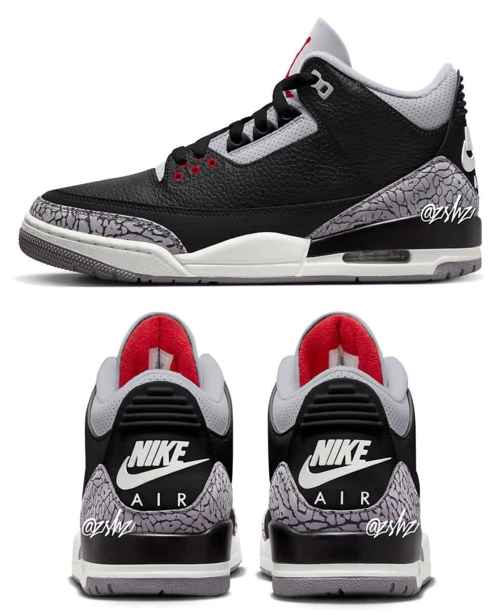 Air Jordan 3 OG “Black Cement”