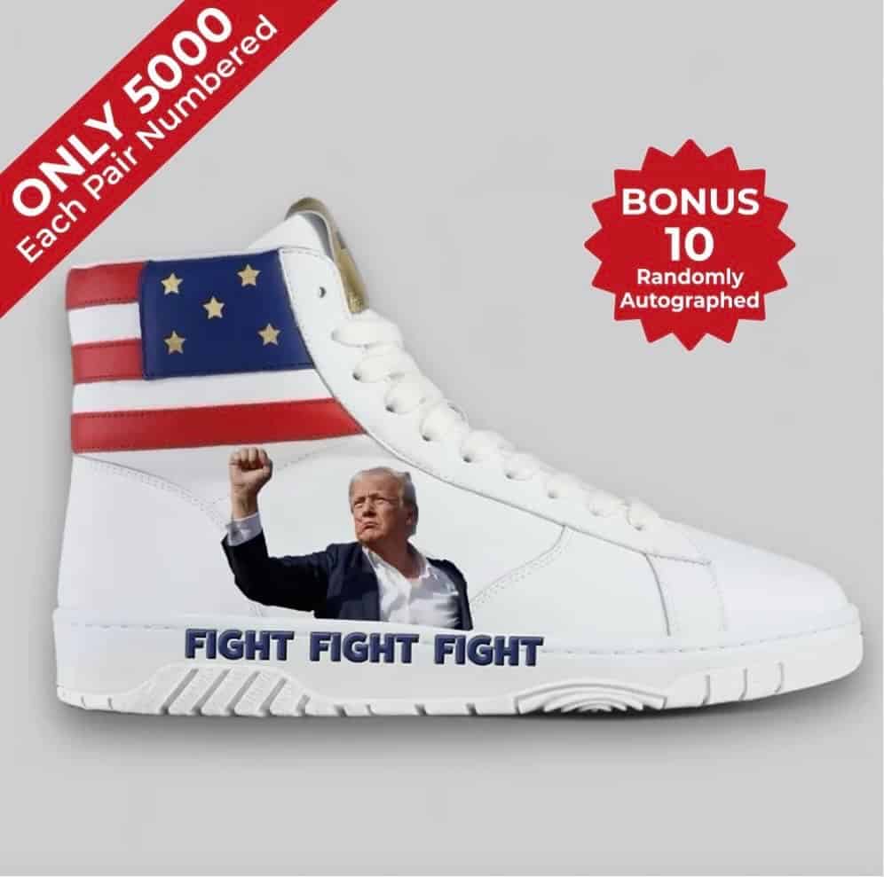 Trump "Fight Fight Fight" sneakers
