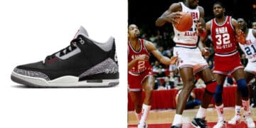 Air Jordan 3 OG "Black Cement" Returns In 2024 In All Its Glory