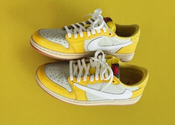 Canary Yellow" Travis Scott x Air Jordan 1 Low