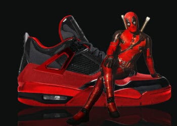 Jordan 4 Deadpool sneakers