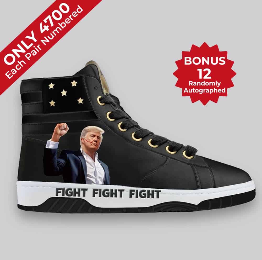 Trump "Fight Fight Fight" sneakers