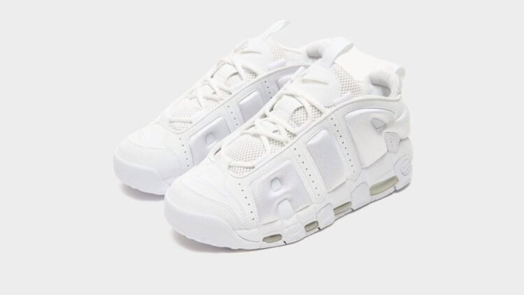 Nike Air More Uptempo Low "Triple White" Is Super Clean