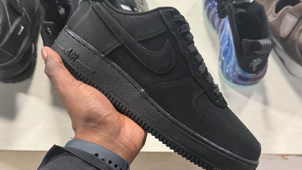 Nike's Darkest Air Force 1 