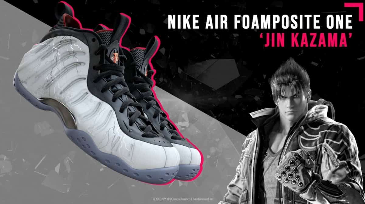 TEKKEN 8 x Nike Air Foamposite One “Jin Kazama”