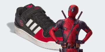 The Marvel x adidas Forum Low Is Made For "Deadpool" Fans