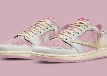 Travis Scott Air Jordan 1 Low Shy Pink 2025